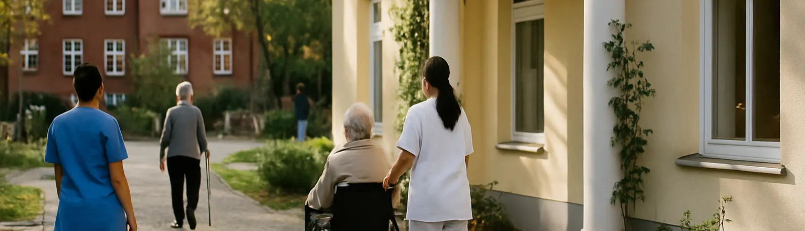 Banner von Amberbrook Care Group GmbH