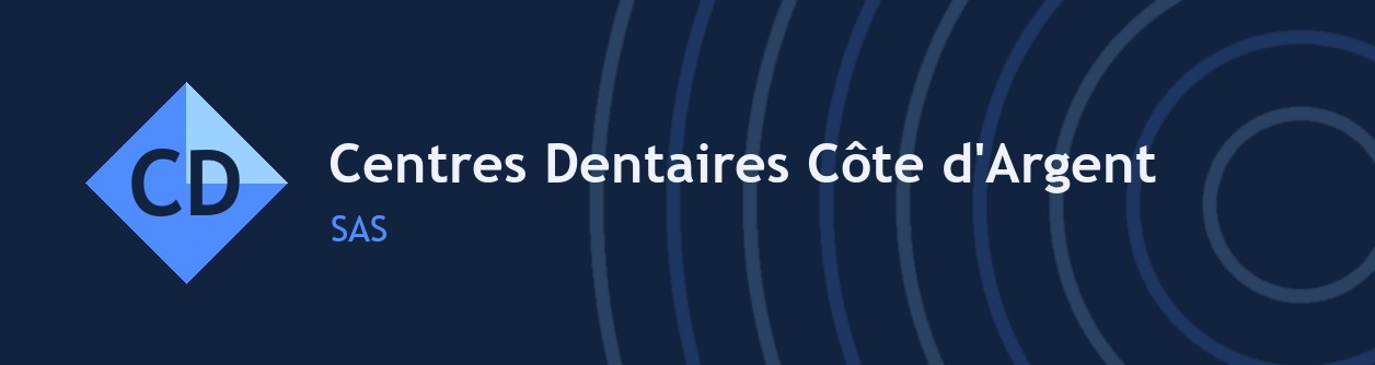 Banner de Centres Dentaires Côte d'Argent SAS